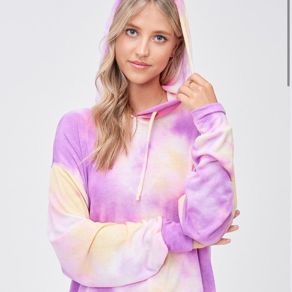 MADE IN USA 🇺🇸 2PC Tie Dye Lounge Set - Picture 1 of 9